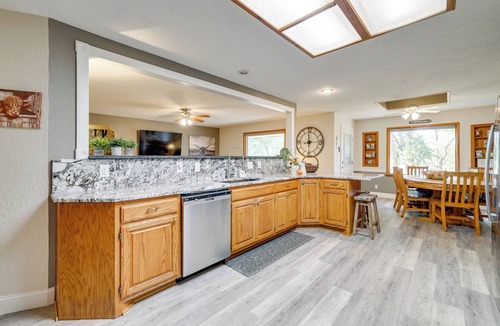 Grove House | Private Boat Dock: Family-Friendly Grove Getaway