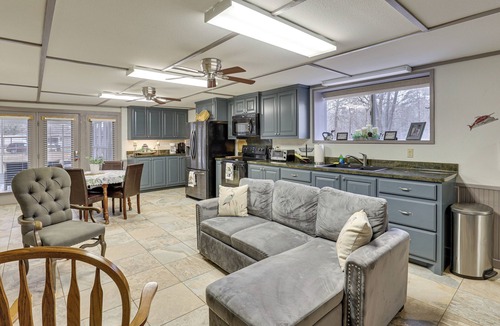 Jefferson House | Private Boat Launch! Riverfront Jefferson Retreat