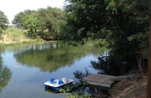 Irion County Cabin | Private cabin on the crystal clear water of Spring Creek