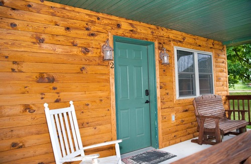 Flintstone Ski Chalet | Private cabin with two double beds (sleep 4)