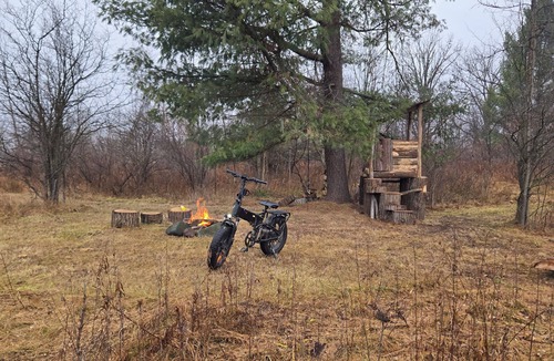 Beaverton RV Rental | Private camground with cabin and spots for 3-4 tents