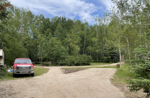 Grand Beach RV Rental | Private campsite less then a mile from the bel air provincial forest