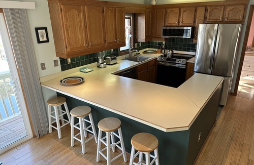 South Bethany House | Private Canalfront House, Dock, Deck, Fire Pit, Parking, 7th house to the Beach