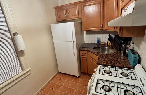 North Bergen Apartment | Private & Charming 1BR Apartment Easy NYC Access