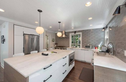 Harbert House | Private Cherry Beach Pool House with large heated pool & hot tub!