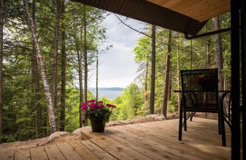 Madawaska Valley Ski Chalet | Private Cliffside Chalet Nestled in Nature With Western Sunsets & Waterfront Access Near Algonquin Park