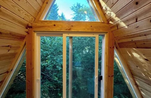 Yacolt Cabin | Private Cozy Aframe Sunset Cabin 2 @ Pull Caffe wood roasted coffee and bakerynn