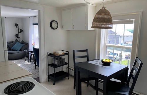 Shelburne Apartment | Private, cozy, furnished second floor studio in historic district with sea views
