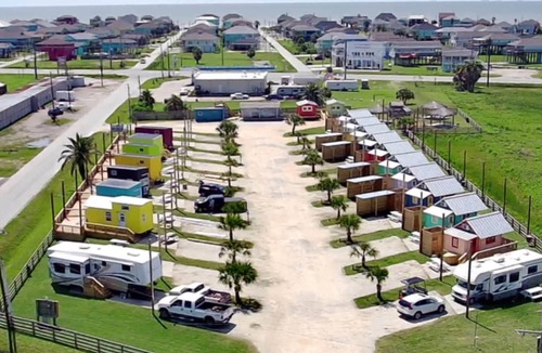 Port Bolivar House | Private Deluxe RV SITE #1 - RV Parking only- no accommodations
