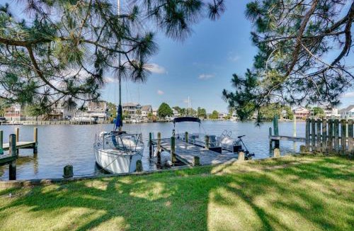 Colington Harbour House | Private Dock and Beach Access Outer Banks Area Home