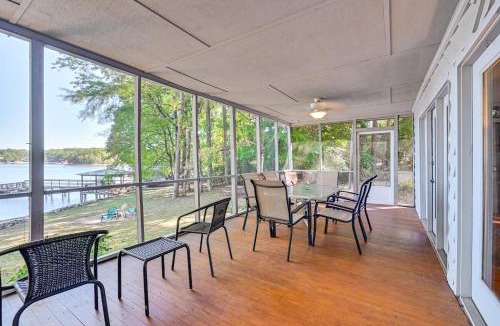 Mayhew House | Private Dock & Beach! Lake Norman Cottage Hideaway