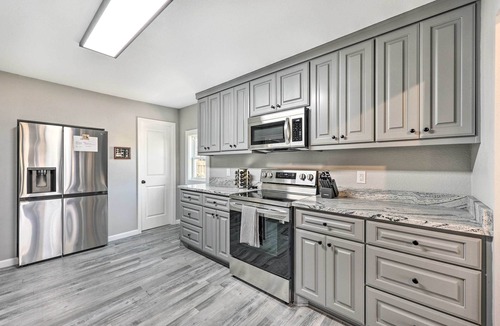 Rockwell House | Private Dock & Deck: Lakefront Hot Springs Home!