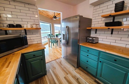 Roach House | Private Dock, Hot Tub, SUMMER STUDIO SPACE: The Octagon House