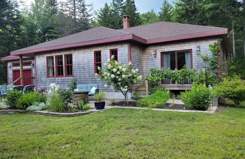 Lamoine House | Private, eco- and dog-friendly home tucked away in the woods.