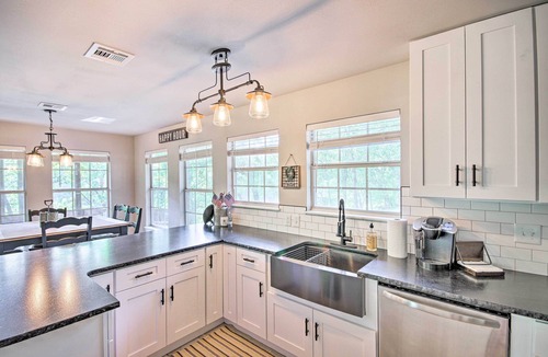 Eucha House | Private Fishing Dock: Grand Lake Home