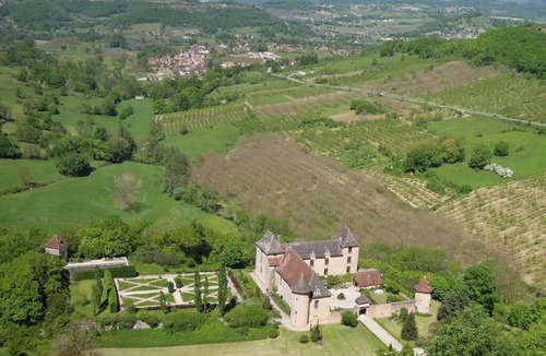 Saint-Medard-de-Presque House | Private room in a Castle