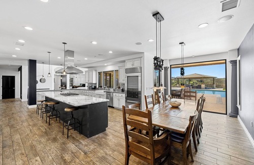 Lake Hodges House | Private Gated 6-BDR Luxury Estate - Gym, Sauna, Cold Plunge, Pool. Lake View!