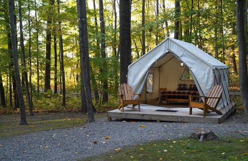 Vernon RV Rental | Private Glamping Tent