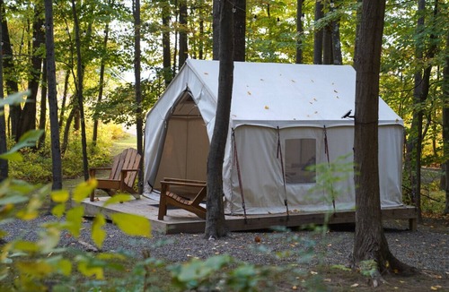 Vernon RV Rental | Private Glamping Tent