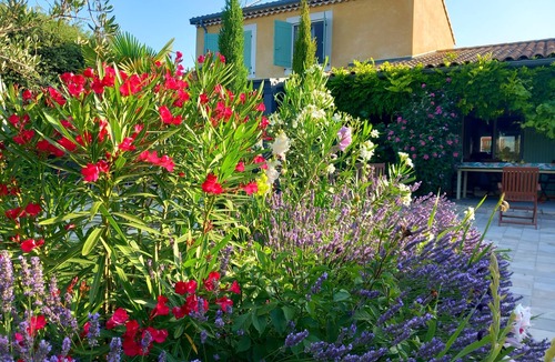 Montbrison-sur-Lez House | Private heated infinity pool. Jacuzzi, lavender, mountains and vineyards.