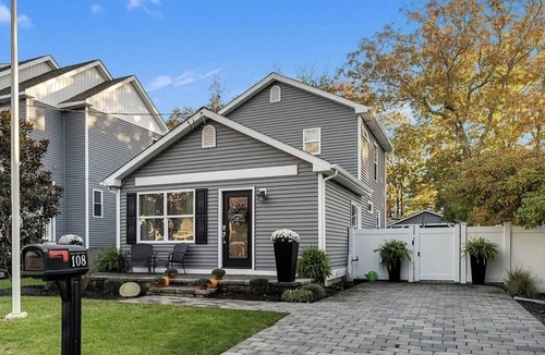 Town Bank House | Private Heated Inground Pool, 5 min walk to beach