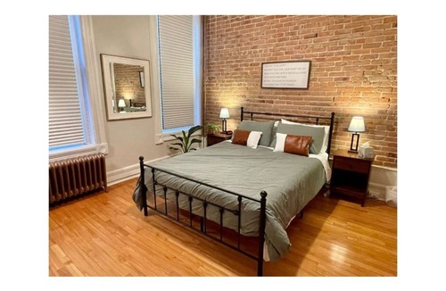 Glens Falls Apartment | Private Historic Downtown Executive Suite