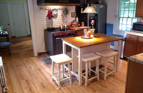 Brewster House | Private Historic Home on Private Setting, Overlooking Field Forest and Lake