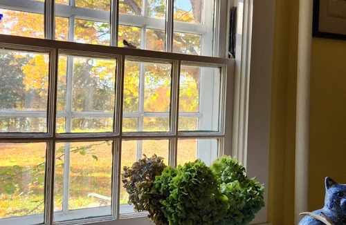 Brewster House | Private Historic Home on Private Setting, Overlooking Field Forest and Lake