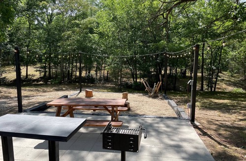 Cumby House | Private home with firepit and picnic area