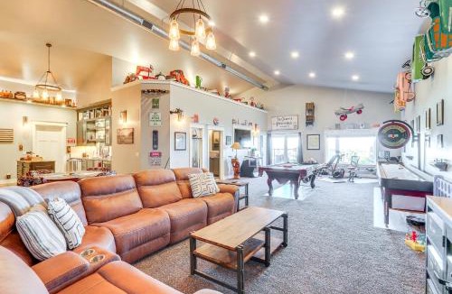 Belle Creek House | Private Hot Tub and Game Room Keenesburg Getaway!