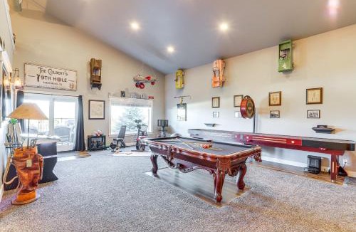 Belle Creek House | Private Hot Tub and Game Room Keenesburg Getaway!