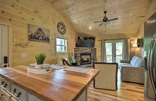 Murphy Cabin | Private Hot Tub & EV Charger: Cozy Murphy Cabin!