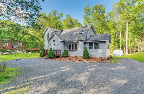 Locust Lake Village Cottage | Private Hot Tub + Lake Access: Poconos Escape!