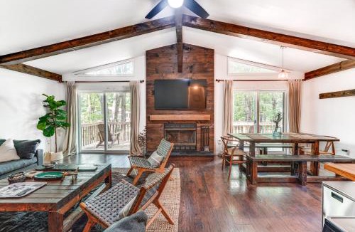 Pocono Summit House | Private Hot Tub: Tree-Lined Poconos Home!