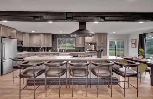 Gaylord House | Private Indoor Pool + Hot Tub | Game Room + Lounge