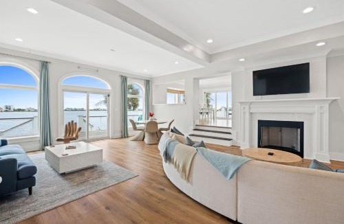 Sneads Ferry House | Private Island Home- Heated Pool, Views, Sleeps 24