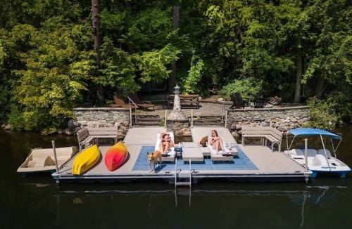 Highland Lakes House | Private Island + Lakefront Home