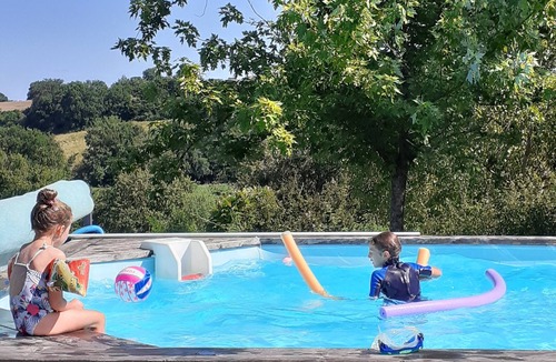 Peyrusse-Grande House | Private Jacuzzi Spa - Private swimming pool (summer) - Air conditioning - Chalet Mélèze Gers