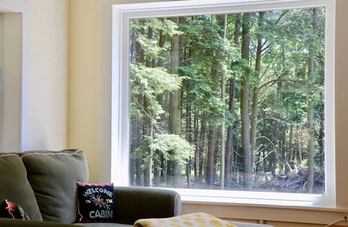 Delhi Cottage | Private Lake at Rippling Waters One Room Cabin