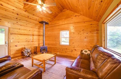 Clay House | Private Lake & Dock: Log Cabin, 2 Mi to Clay!