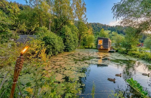 Zweisimmen House | Private Lake Mini Villa near Gstaad & Interlaken