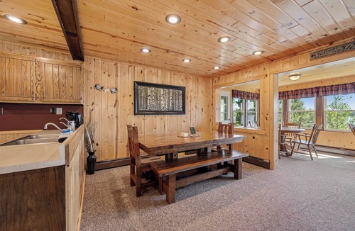 Bigfork Cabin | Private Lake/Sleeps 13/Dogs Welcome/FREE Nearby Resort Amenities Included