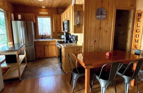 Presque Isle House | Private Lakefront Cabin on North Turtle Lake.