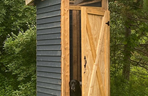 Ellsworth House | Private Lakeside A-Frame Tent