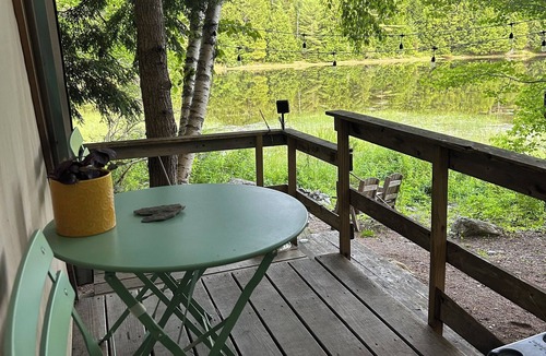 Ellsworth House | Private Lakeside A-Frame Tent