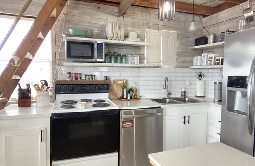 Cedar Lane House | Private lighted fishing pier makes for GREAT May fishing