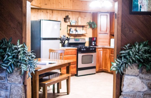 Decorah Cabin | Private Lodge Near Trails & River Sauna Sleeps 8