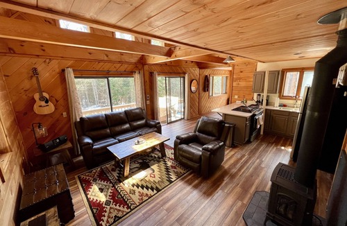 Rangeley Ski Chalet | Private Log Home in Rangeley! With marina access.