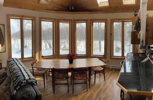 Ellenburg Depot Cottage | Private lot on large lake in northern Adirondacks