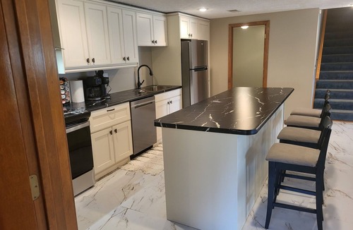East Lansing Apartment | Private Luxury Suite with Hot Tub Near MSU & Hospitals
